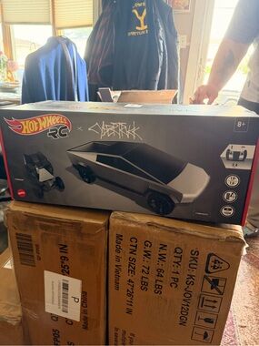 Hot Wheels RC x Cybertruck Remote Control Vehicle - Gray